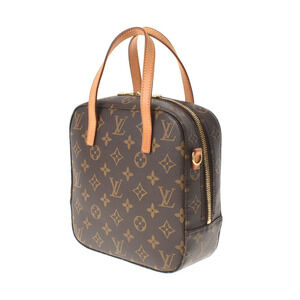 Louis Vuitton Brown Spontini Monogram Canvas Handbag